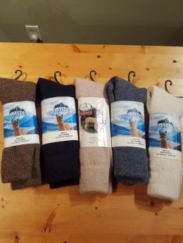 Mans Alpaca Loose Top / Comfort Socks